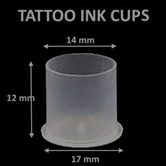 Stable Tattoo Ink Cups - 14mm