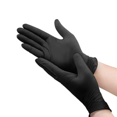 Black Nitrile Gloves - Box of 100