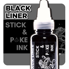 Black Liner - Stick & Poke Tattoo Ink