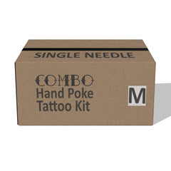 Hand Poke Combo Tattoo Kit - Medium - 59 items