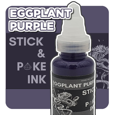 Eggplant Purple - Stick & Poke Tattoo Ink