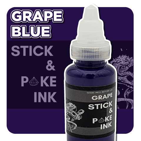 Grape Blue - Stick & Poke Tattoo Ink
