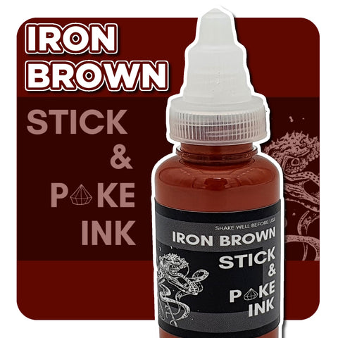 Iron Brown - Stick & Poke Tattoo Ink