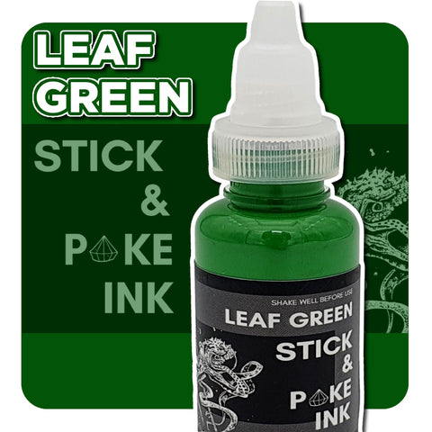 Leaf Green - Stick & Poke Tattoo Ink