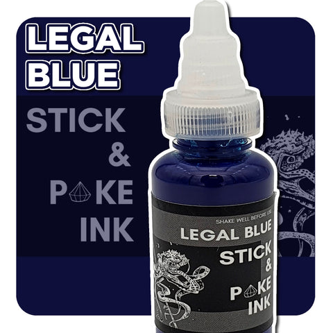 Legal Blue - Stick & Poke Tattoo Ink
